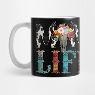 Mom Life western Mug